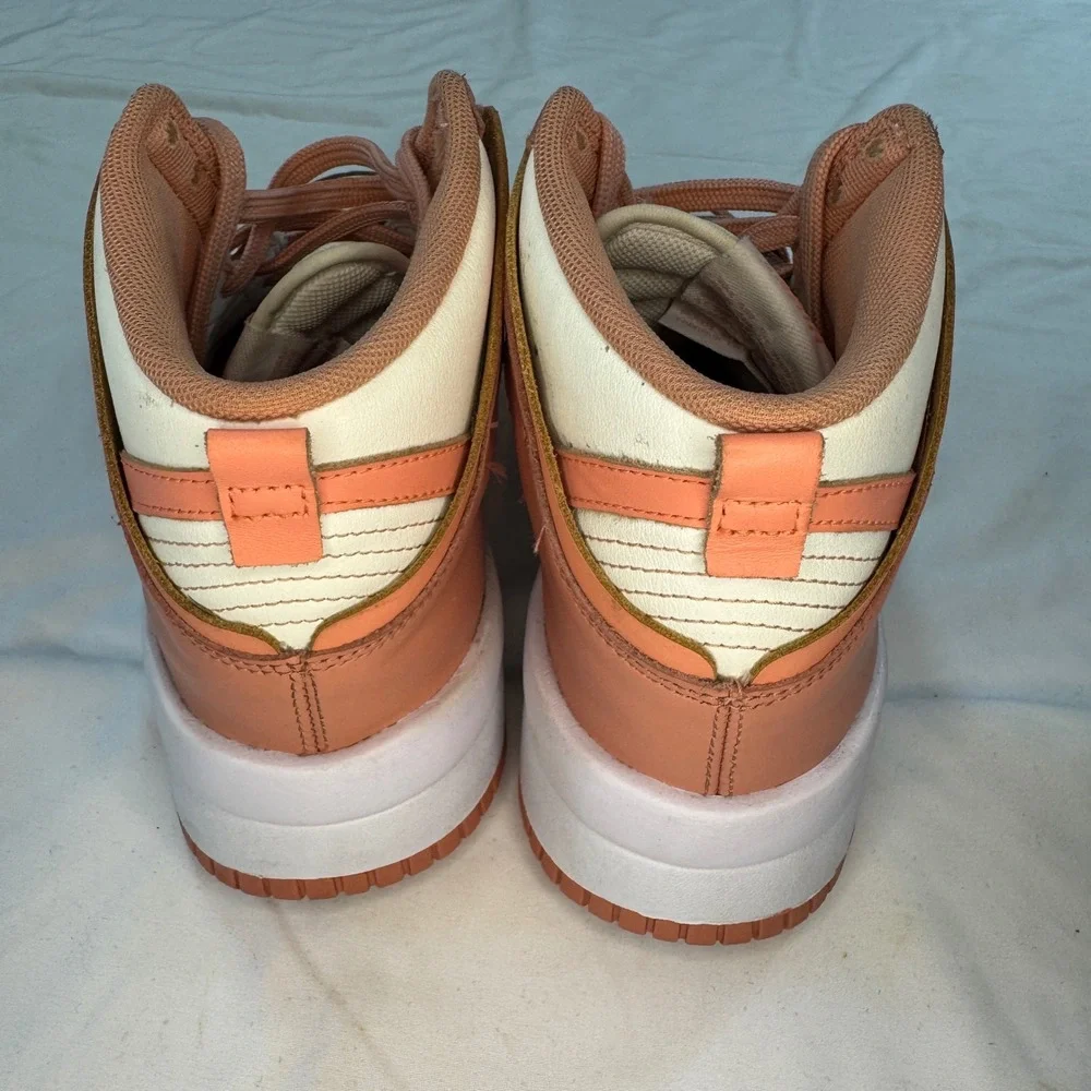 Nike Dunk High Up Sail/Crimson Bliss Women's Sneakers DH3718-107 Size 8.5‎